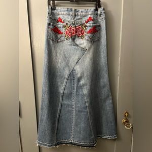 Unique One Of A Kind Maxi Skirt